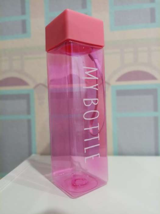 Фотография покупателя товара Бутылка для воды My bottle, 450 мл, 20×5.5 см, желтая - Фото 5