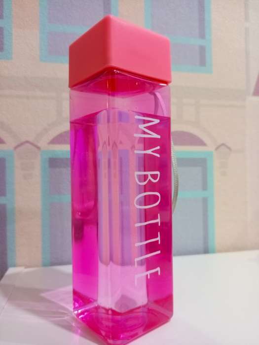 Фотография покупателя товара Бутылка для воды My bottle, 450 мл, 20×5.5 см, желтая - Фото 3