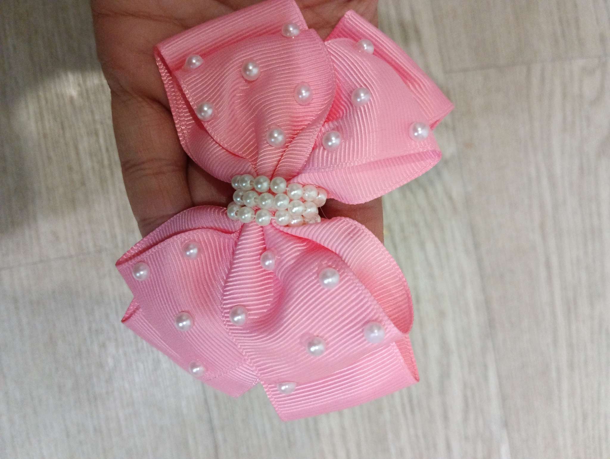 Фотография покупателя товара Бант для волос на заколке школьный, 11.5 см, Кошечка Мари - Фото 1