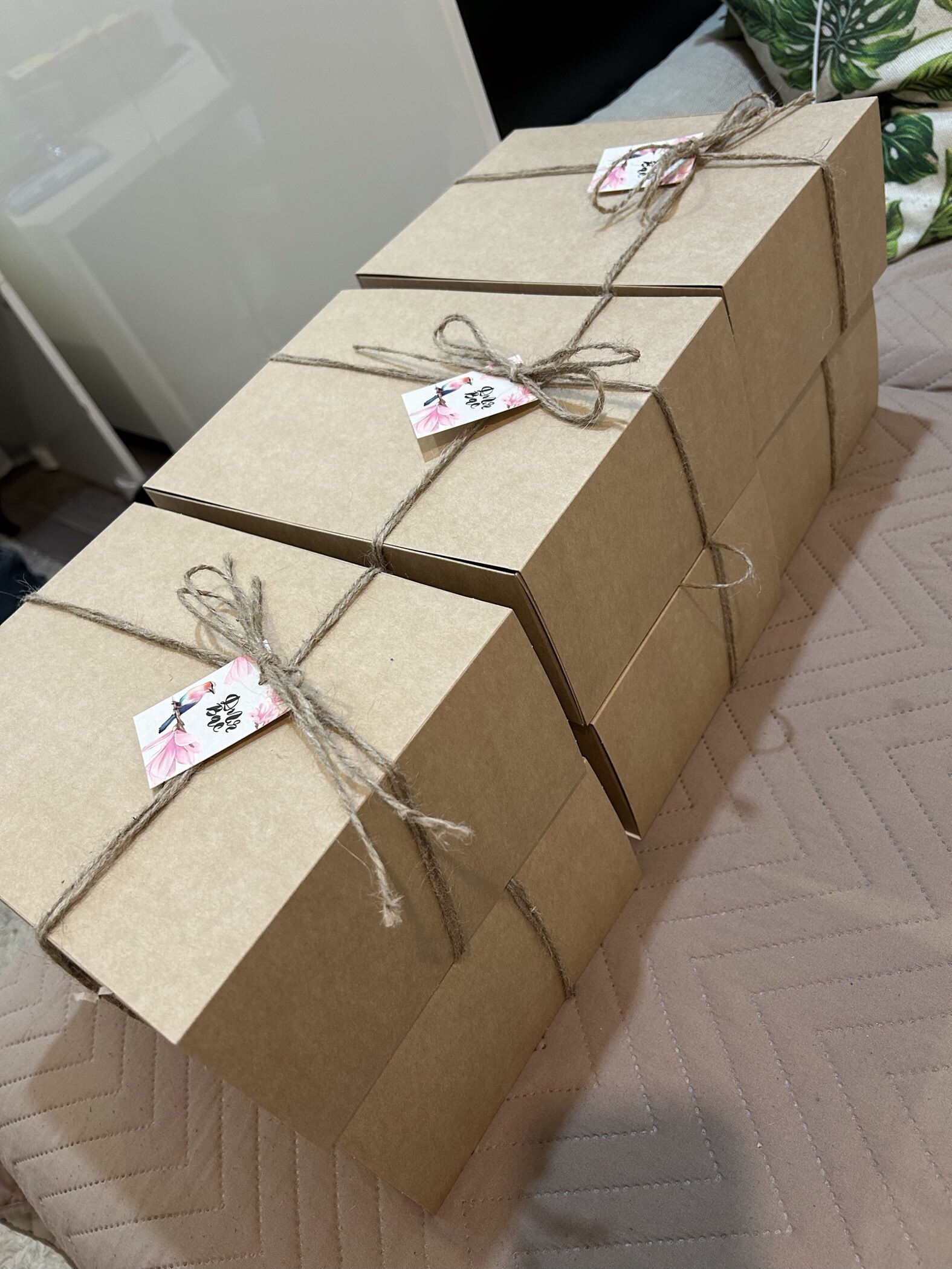 Фотография покупателя товара Коробка подарочная складная крафтовая, упаковка, 20×15×8 см - Фото 5