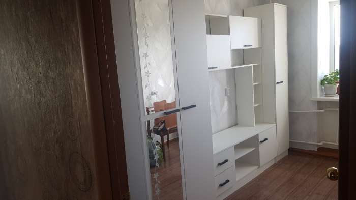 Фотография покупателя товара Стенка для гостиной «МАРТА», 2700×500×2100 мм, цвет ясень шимо светлый/ясень шимо тёмный - Фото 5