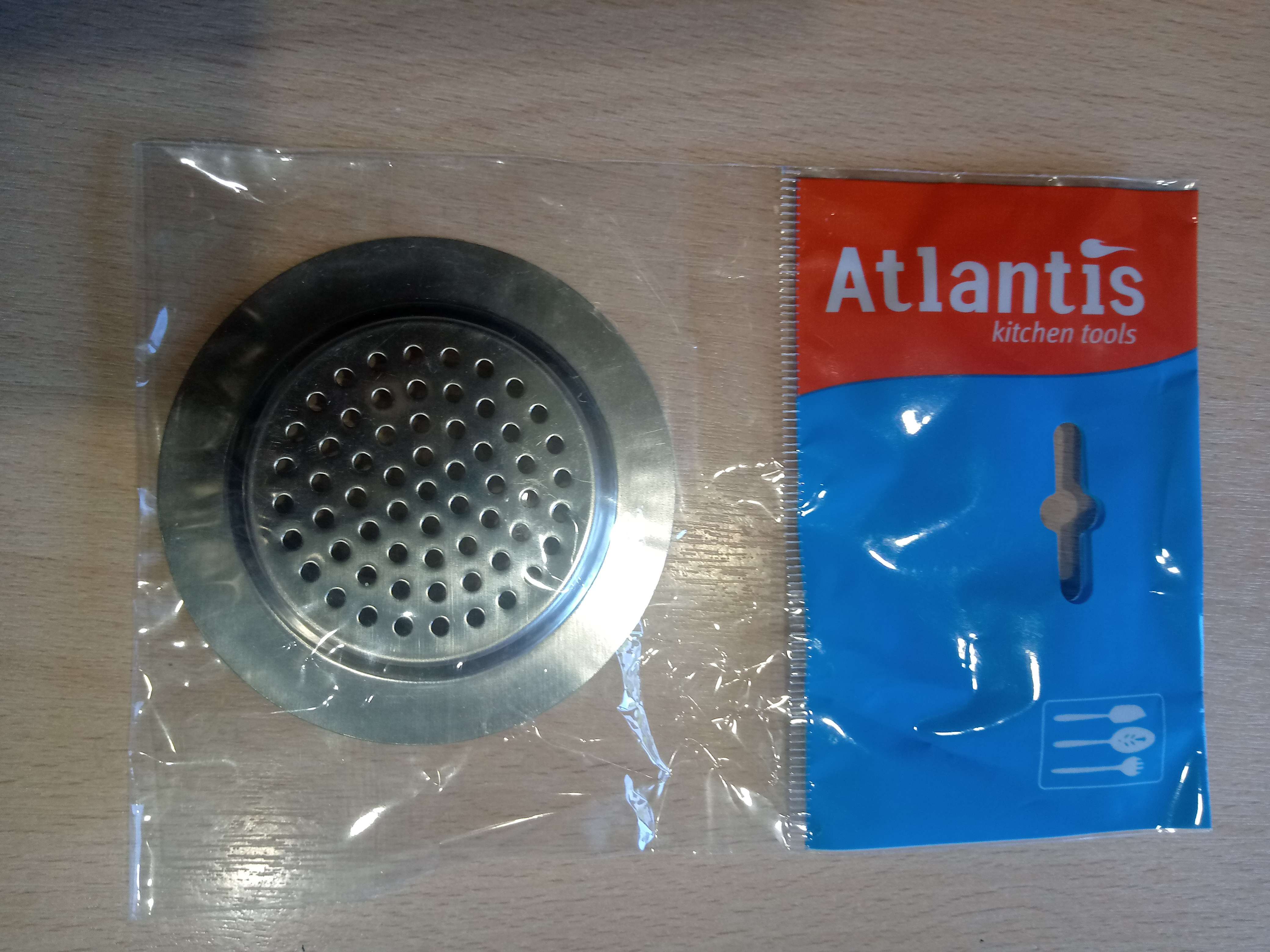 -фильтр для раковины Atlantis, цвет хромированный (2855452 .