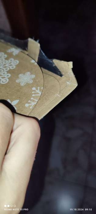 Фотография покупателя товара Коробка новогодняя складная «С Новым годом», белый, 27×21×9 см - Фото 1