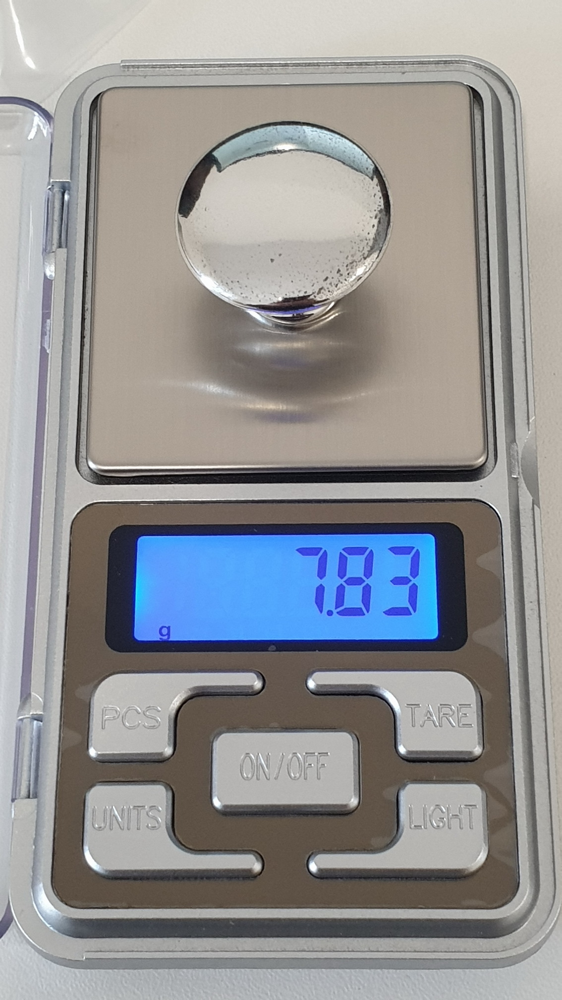 Фотография покупателя товара Ручка-кнопка ТУНДРА LIGHT PK036CP (MD112CP), хром - Фото 5