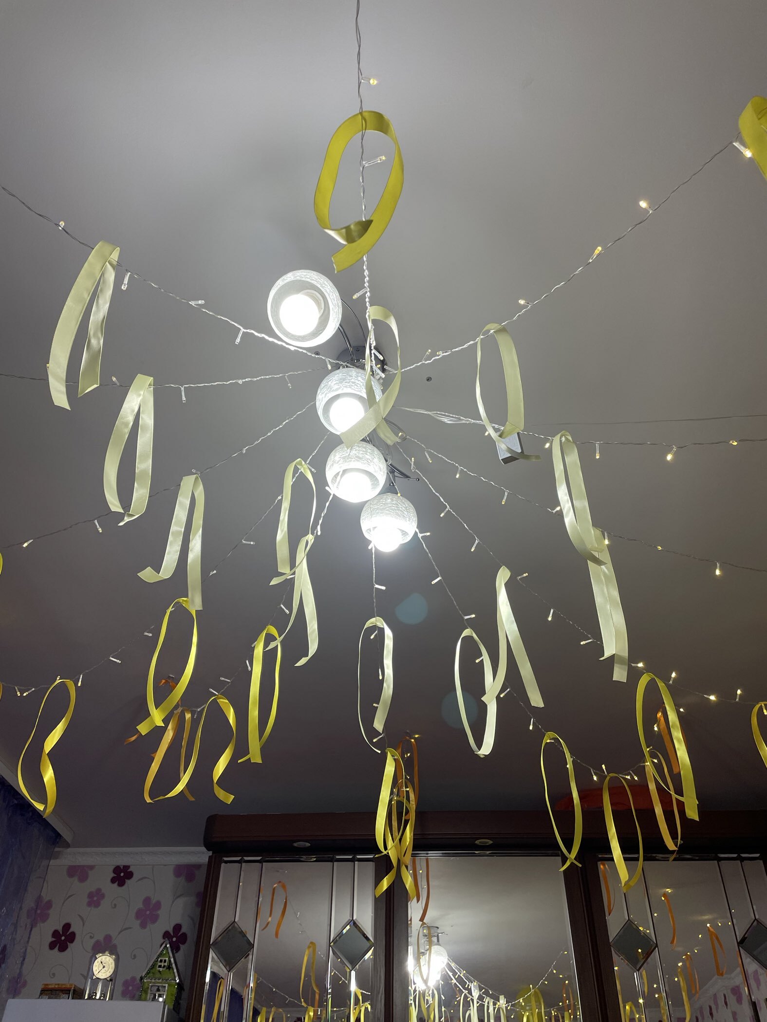 Фотография покупателя товара Набор атласных лент, 5 шт., 6 мм, 23±1 м, жёлтый, оранжевый - Фото 6