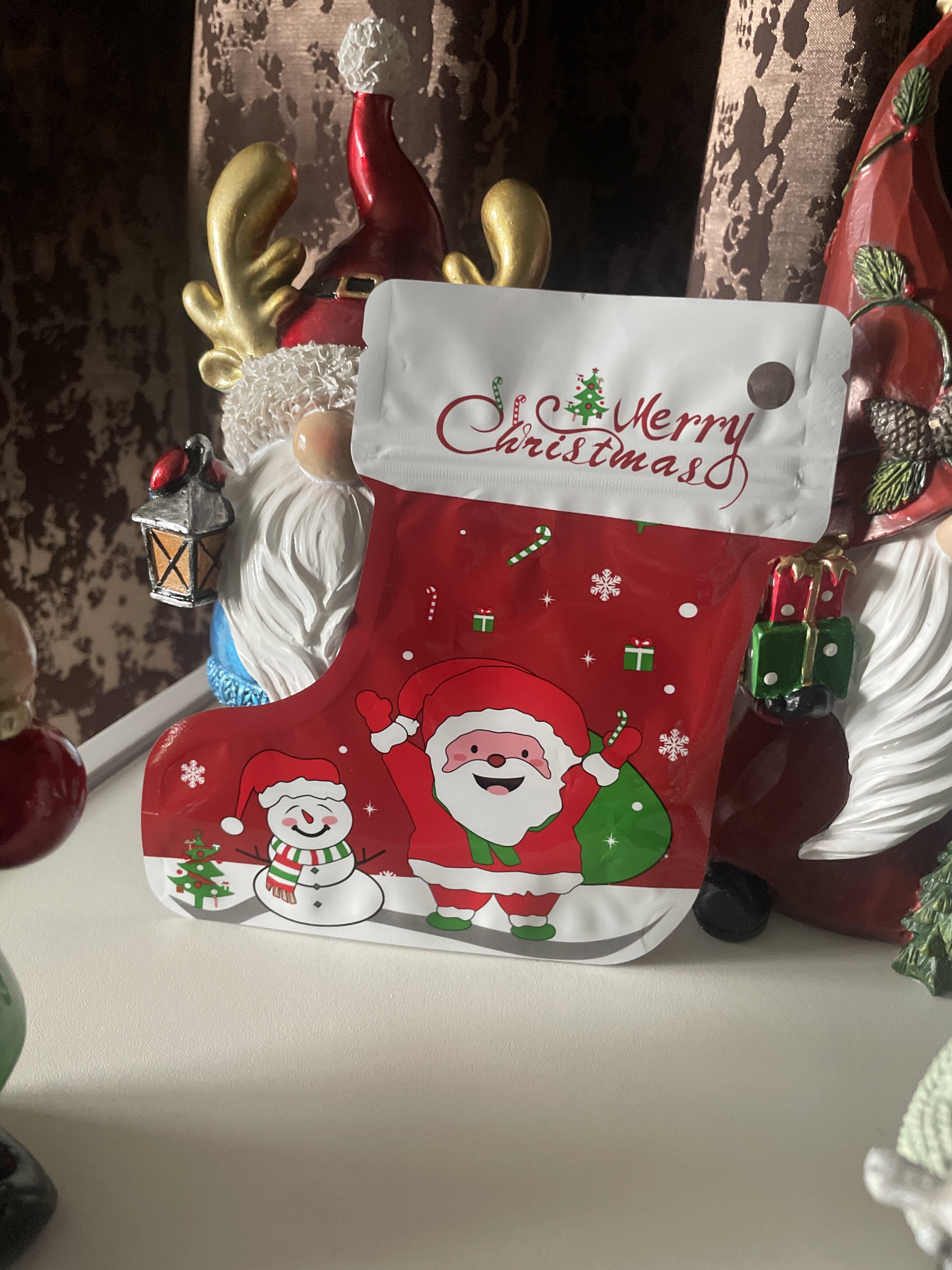 Фотография покупателя товара Пакет подарочный новогодний, с zip - lock застежкой, 10×15.5 см - Фото 7