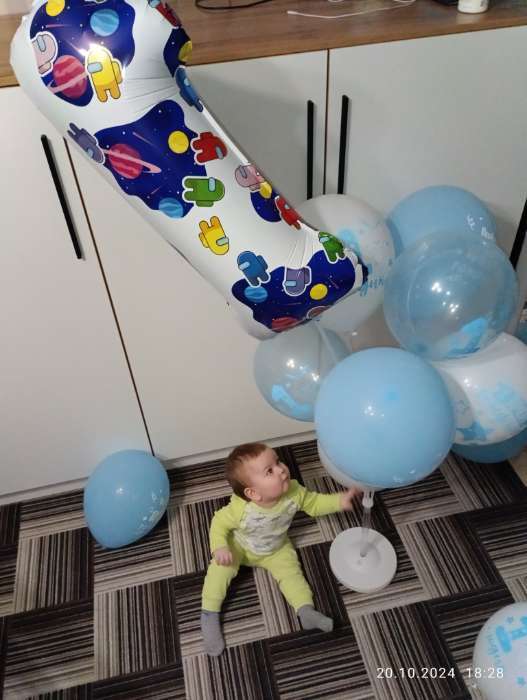 Фотография покупателя товара Стойка для шаров 100 см на 11 шаров - Фото 19