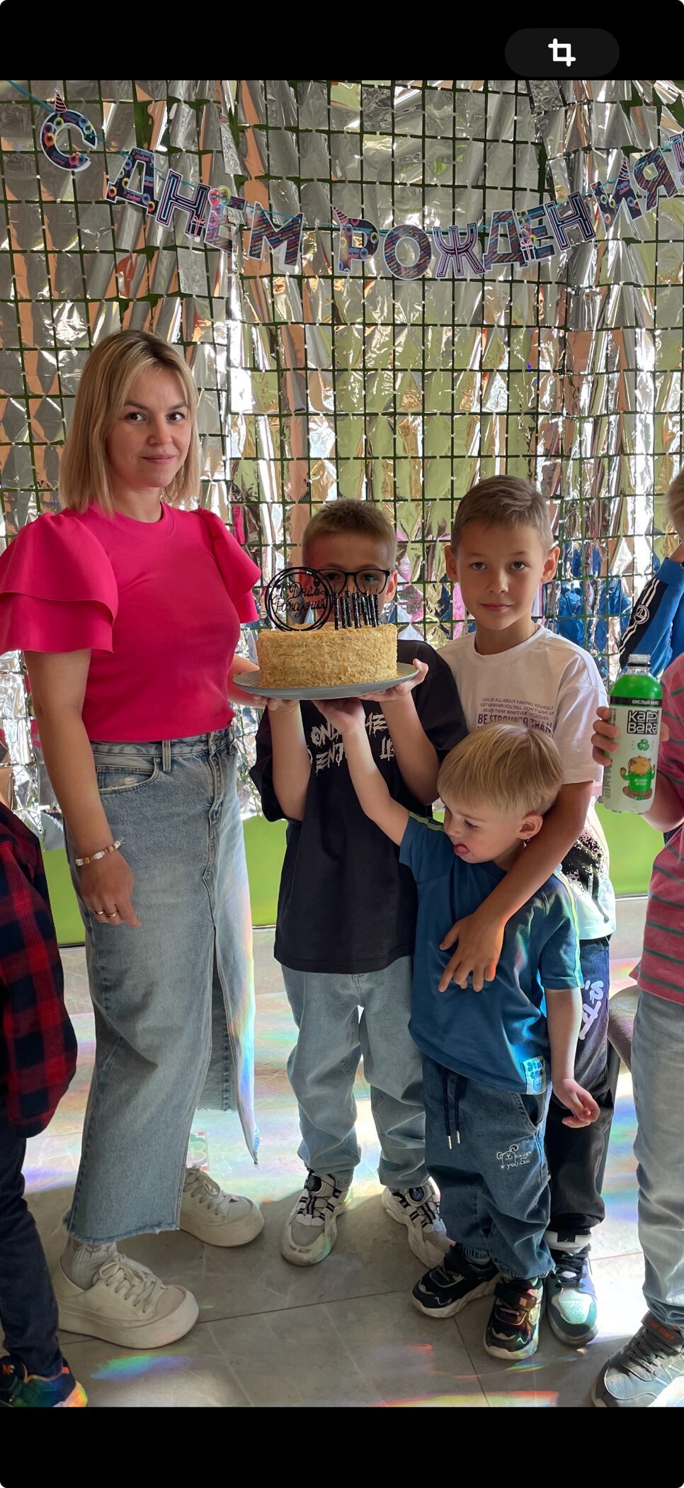 Фотография покупателя товара Фотозона - занавес 100×200 см, золотой - Фото 10