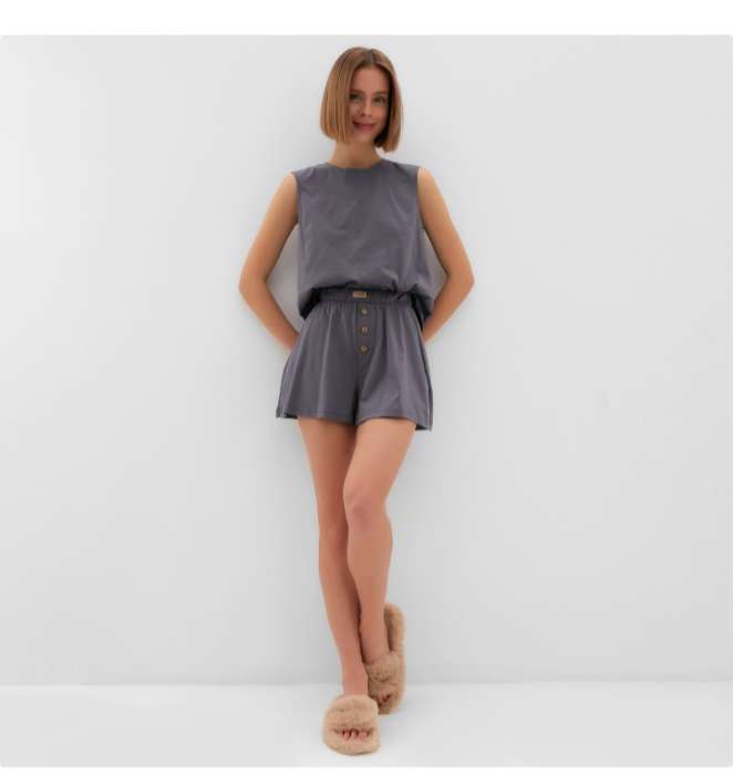 Фотография покупателя товара Брюки женские KAFTAN Sweet home, р-р 40-42, 100% хлопок - Фото 4
