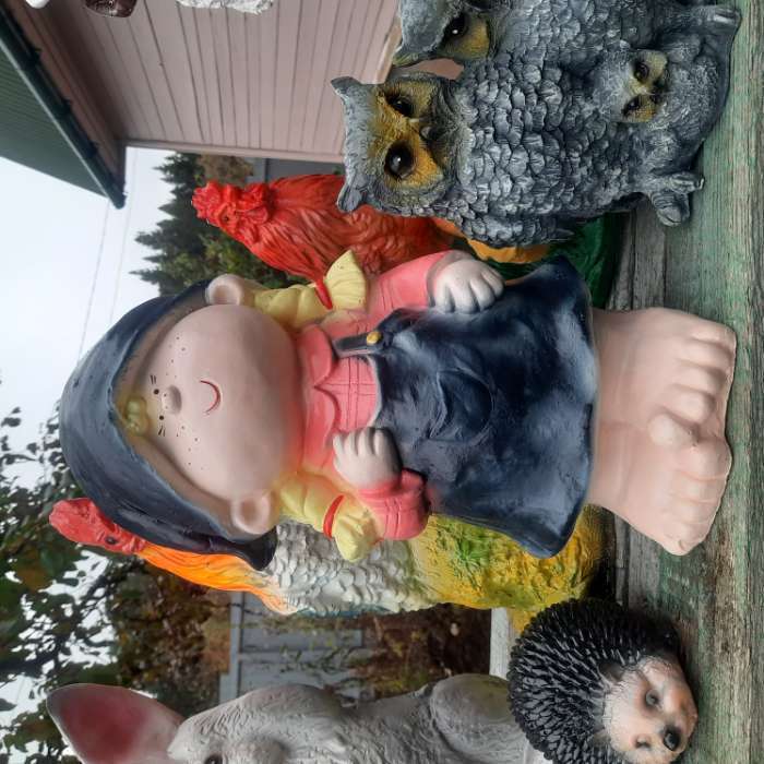 Фотография покупателя товара Садовая фигура "Даша" 20х18х38см - Фото 1