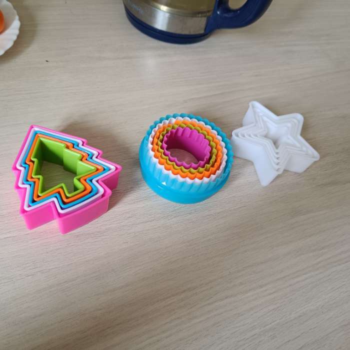 Фотография покупателя товара Формы для печенья Доляна «Волна», набор 5 шт., 10×10×3.5 см, пластик, МИКС - Фото 14