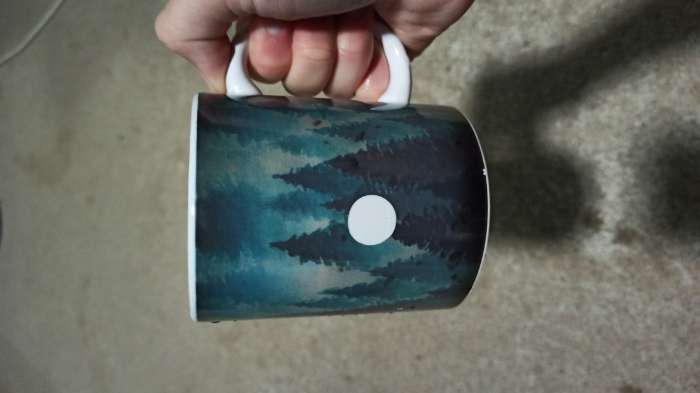 Фотография покупателя товара Кружка - хамелеон Доляна «Таинственная лиса», 350 мл, керамика, небольшие дефекты - Фото 5