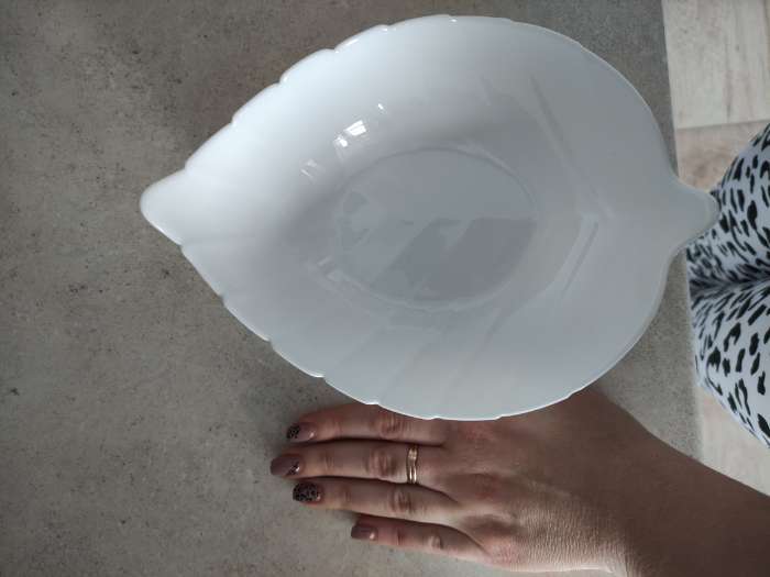 Фотография покупателя товара Салатник Avvir «Лист», 700 мл, 22×17×8 см, стеклокерамика - Фото 5