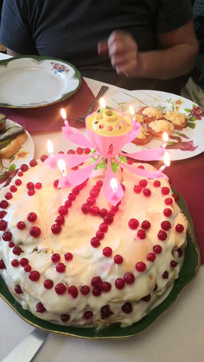 Фотография покупателя товара Свеча для торта музыкальная "Тюльпан", жёлтая, 12×5 см - Фото 21