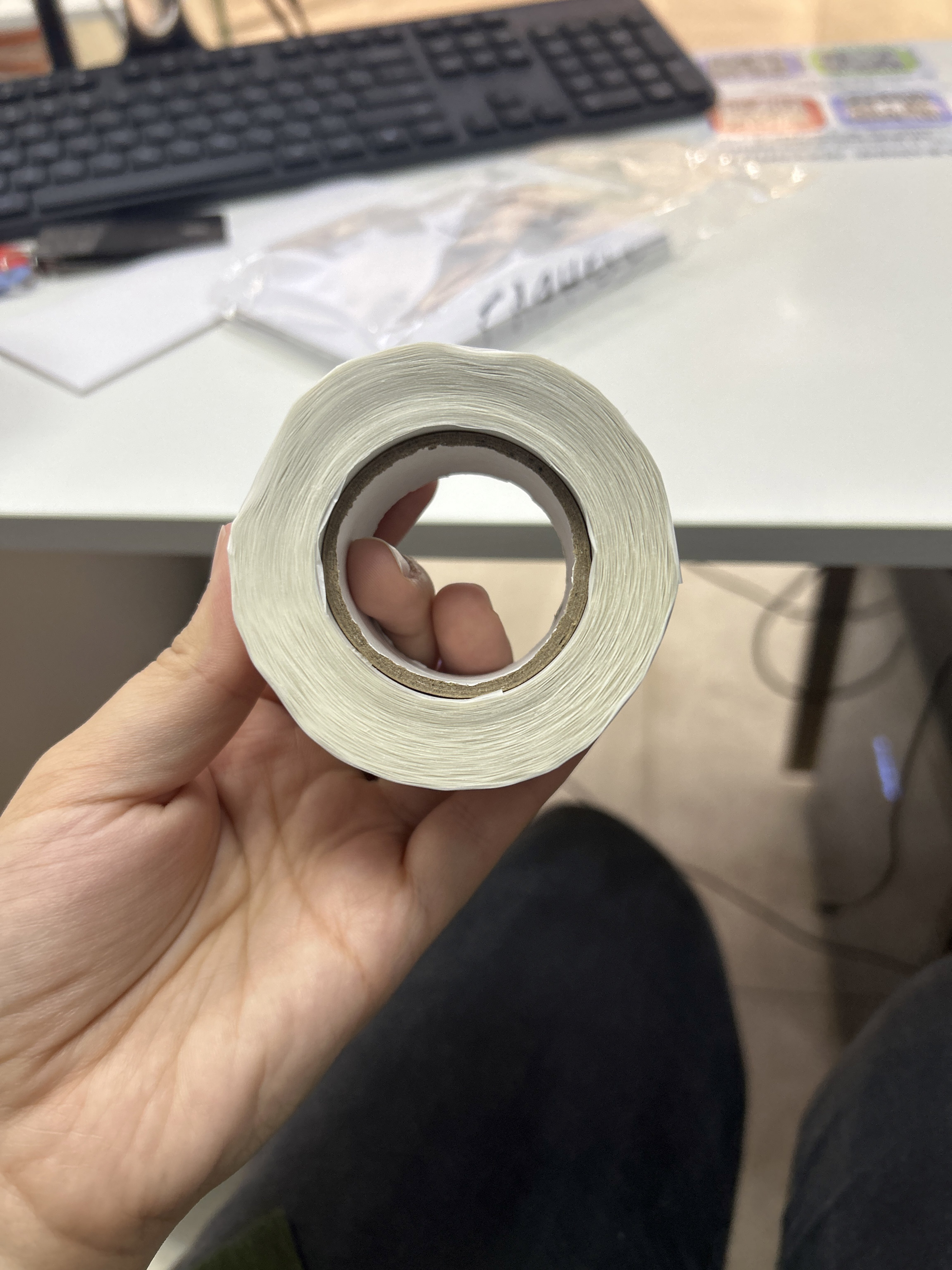 Фотография покупателя товара Наклейка прозрачная 3.8×3.8 см, 300 шт. - Фото 6