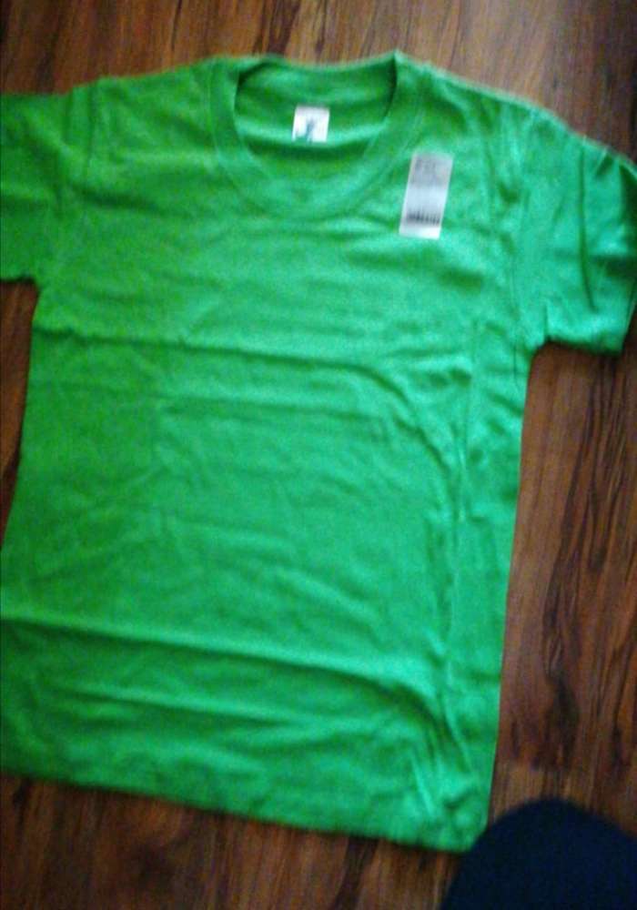 Фотография покупателя товара Футболка детская, цвет зелёный, рост 110 см - Фото 7