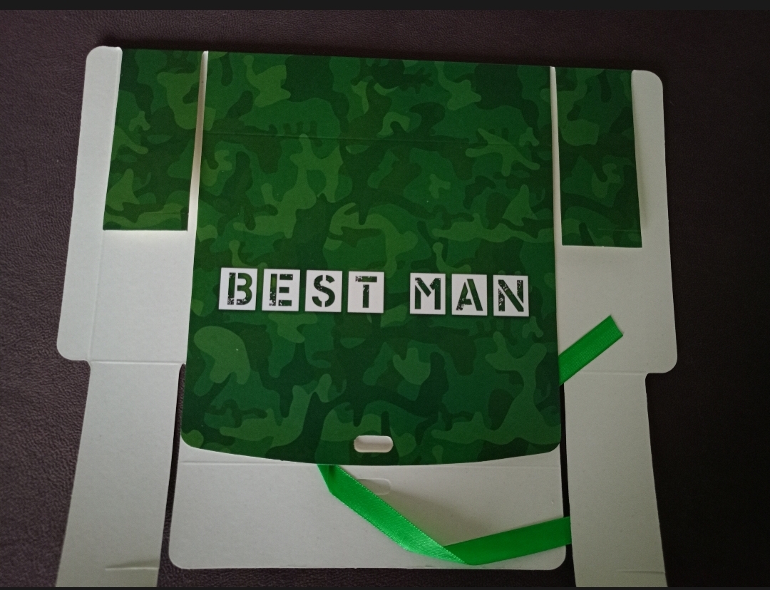 Фотография покупателя товара Коробка подарочная складная, упаковка, «С 23 февраля», 20×18×5 см - Фото 2