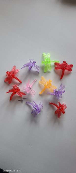 Фотография покупателя товара Клипса для растений «Цветок», набор 10 шт., МИКС, Greengo - Фото 12