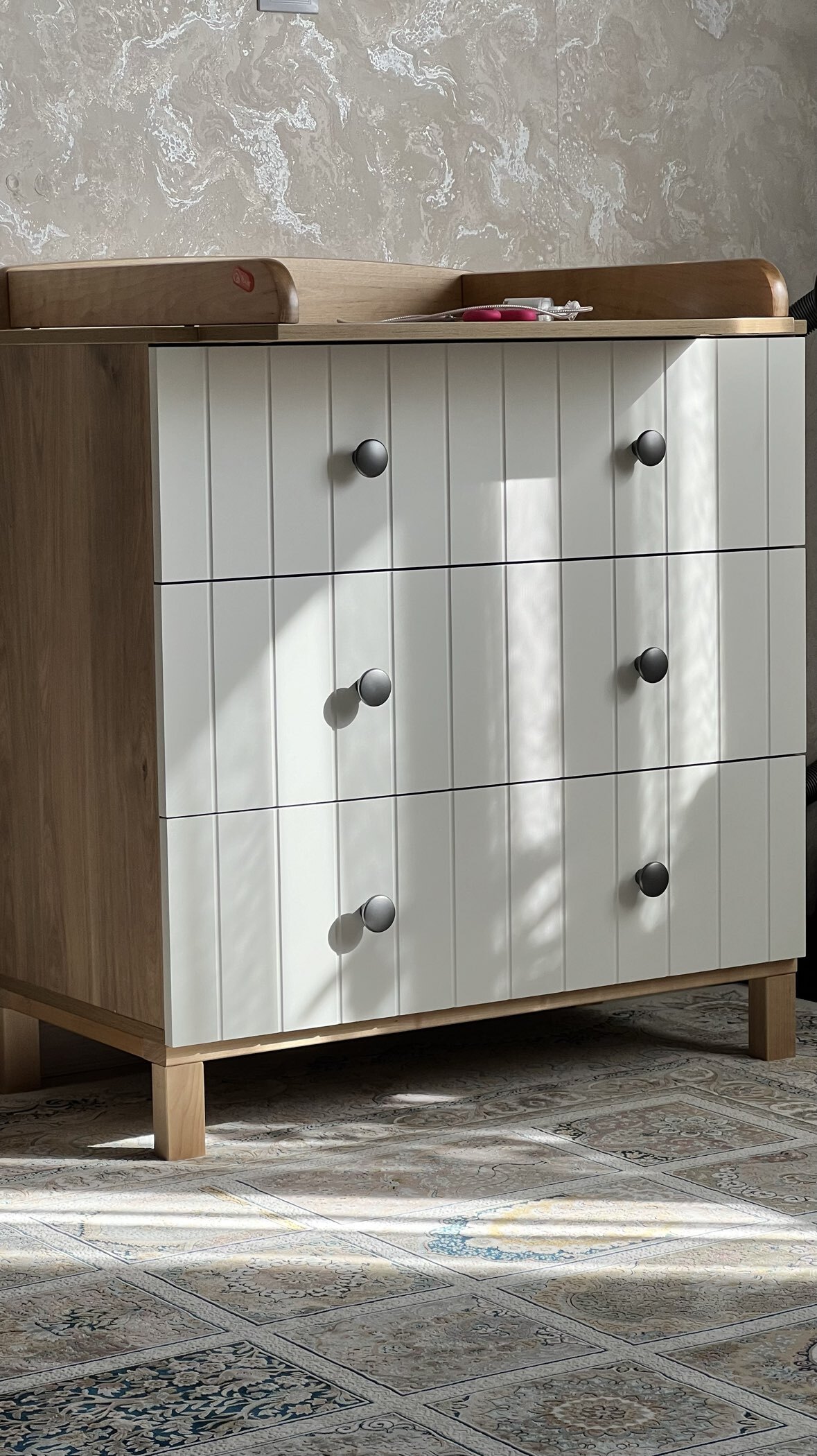 Фотография покупателя товара Комод Rant Bamboo, 44×84×85 см, цвет cloud white - Фото 1