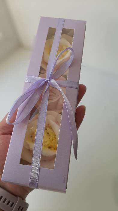 Фотография покупателя товара Коробка для макарун, кондитерская упаковка «Love», 18 х 5.5 х 5.5 см - Фото 11