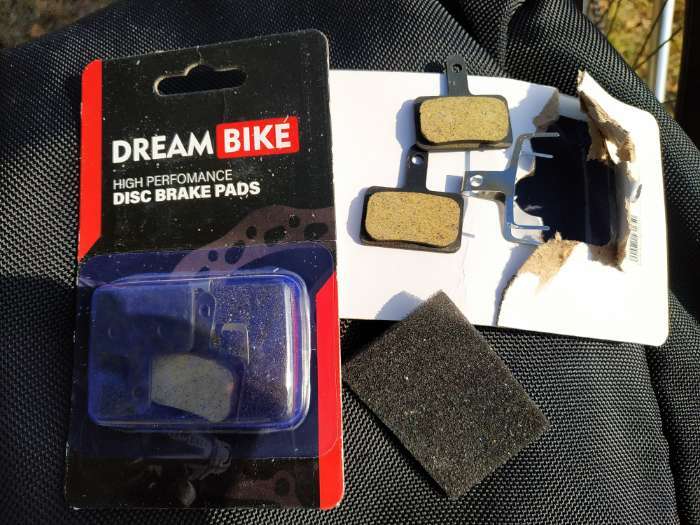 Фотография покупателя товара Колодки для дисковых тормозов M04 органические (Shimano Deore M515,M516,M525 Tektro.Aurgia), длина 30,7 мм - Фото 2