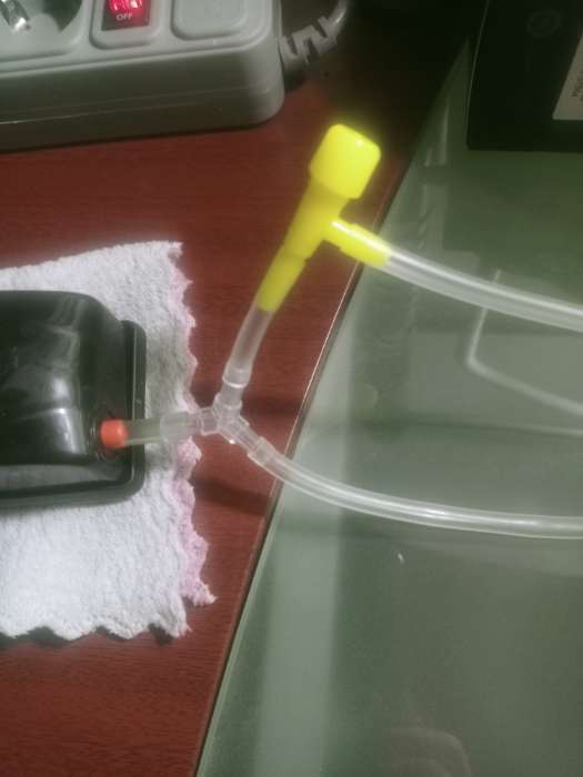 Фотография покупателя товара Трубка для компрессора силиконовая, Ф4 мм, 2 м - Фото 2