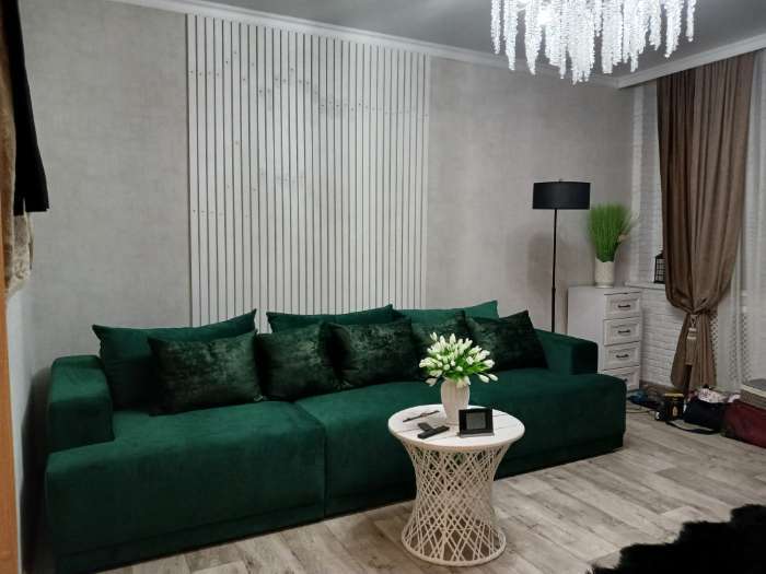 Фотография покупателя товара Интерьерная рейка МДФ «Бриона», 2680×40×16 мм, цвет белый - Фото 1