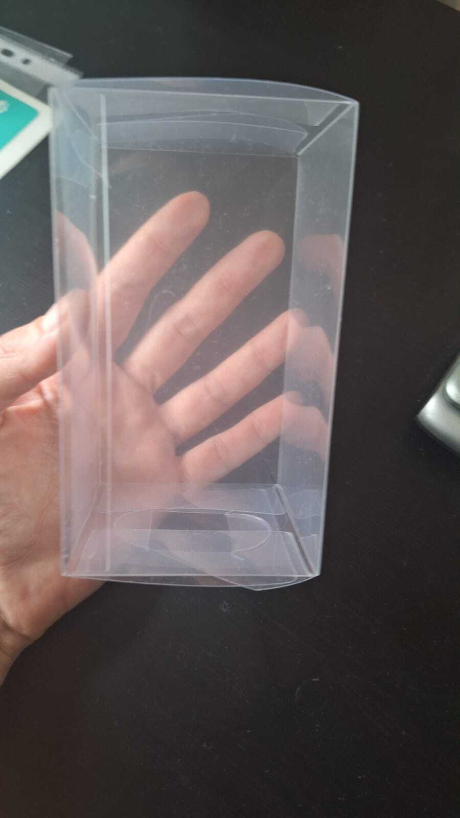 Фотография покупателя товара Складная прозрачная коробка из PVC, для упаковки подарков, 7×7×12 см - Фото 37