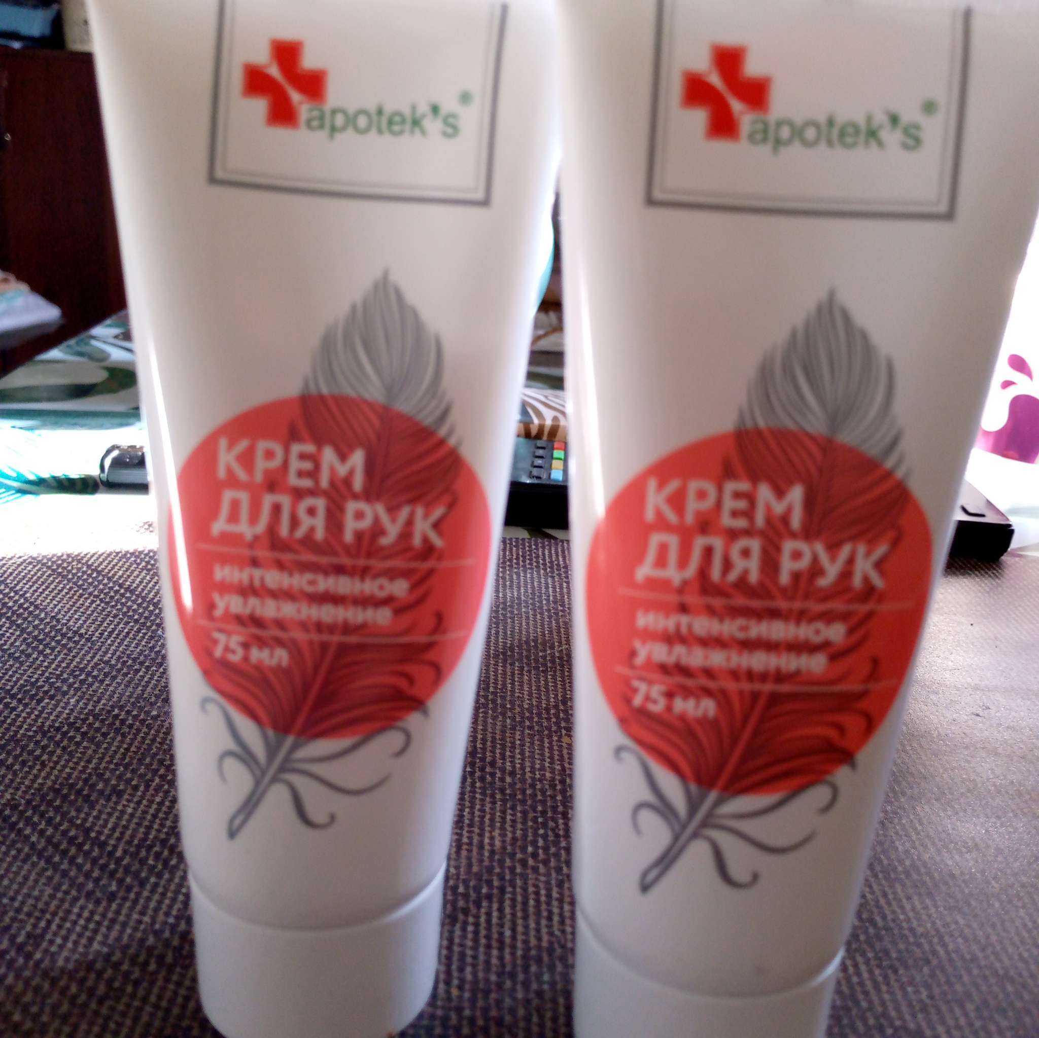 Фотография покупателя товара Крем для рук Apotek`s интенсивное увлажнение, 75 мл - Фото 1