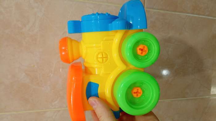 Фотография покупателя товара Конструктор для малышей «Джип», 22 детали, цвета МИКС - Фото 5