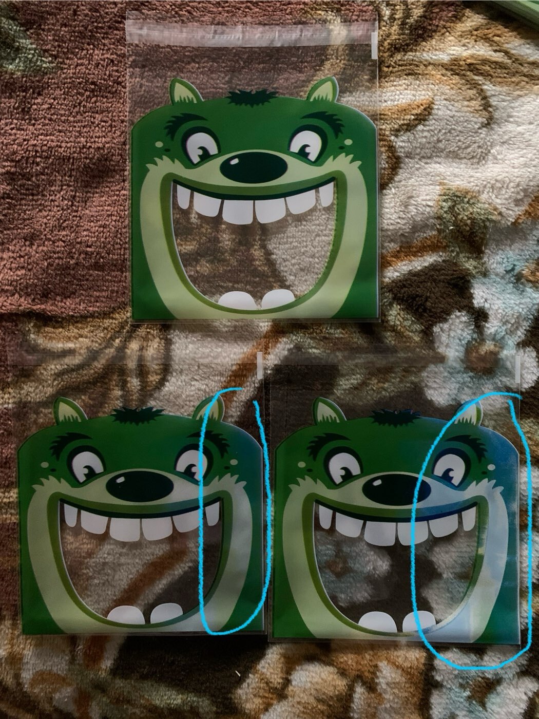 Фотография покупателя товара Пакет БОПП с липкой лентой, «Праздничное ассорти», 14×14+3 см - Фото 7