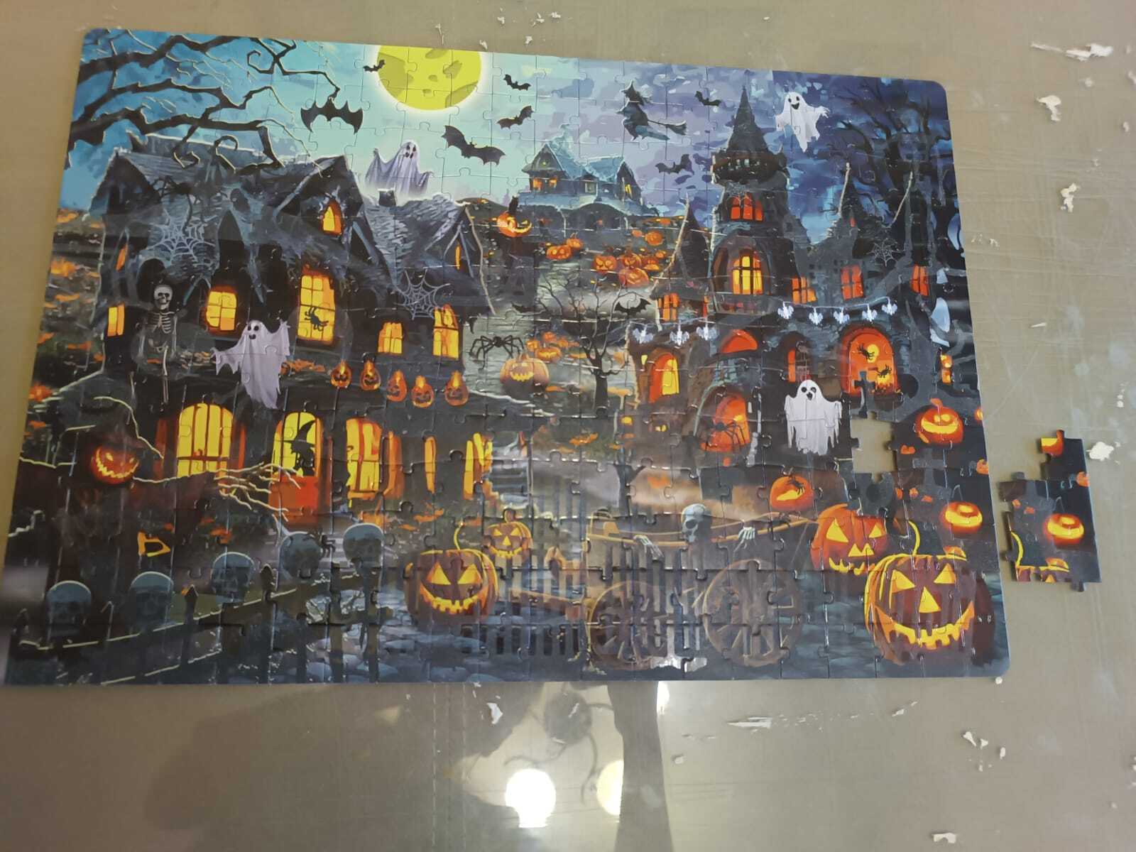 Фотография покупателя товара Пазл светящийся в темноте «Ночь ужасов», 260 деталей - Фото 11