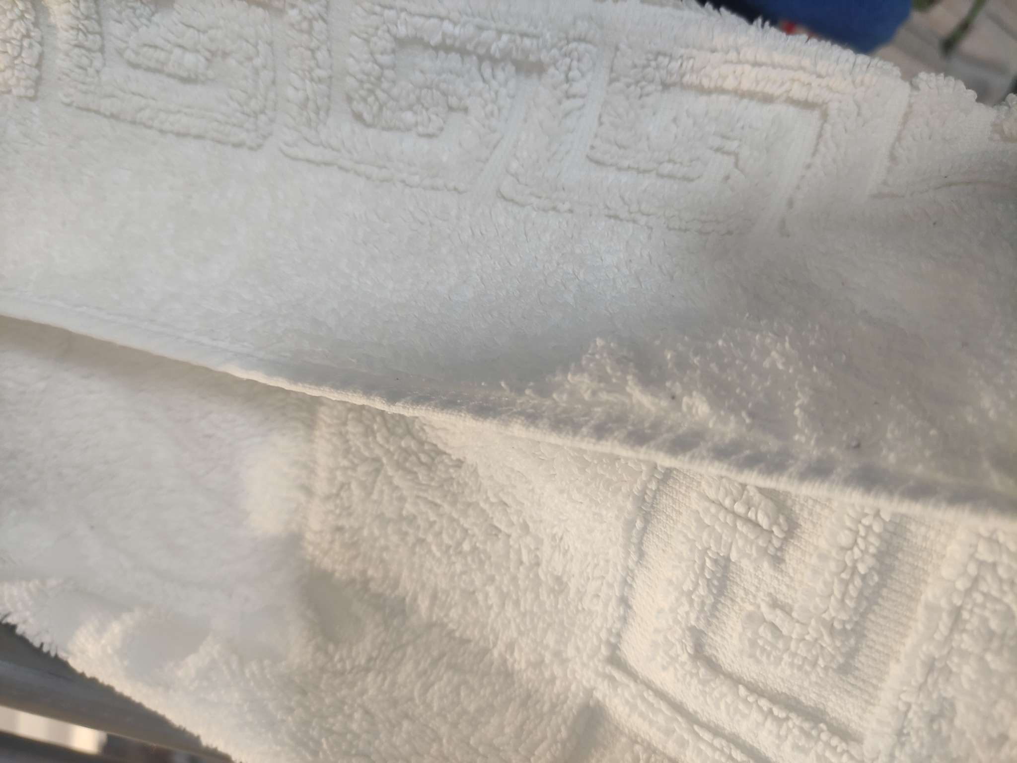 Фотография покупателя товара Полотенце для ног «Этель» Hotel, 50×70 см, хлопок 100%, белое - Фото 1