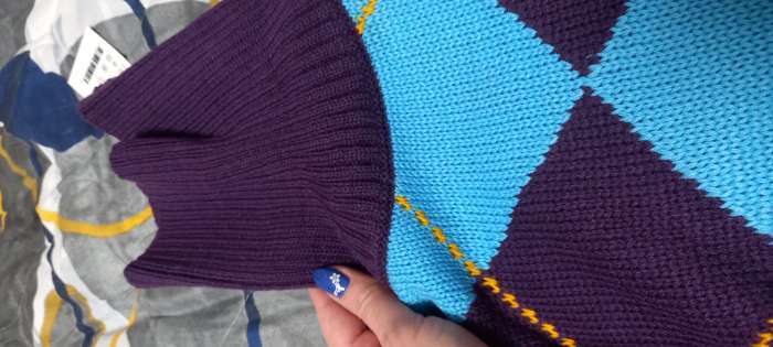 Фотография покупателя товара Джемпер женский MINAKU: Casual collection, бирюзовый, размер 42-44 - Фото 3