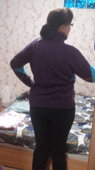 Фотография покупателя товара Джемпер женский MINAKU: Casual collection, бирюзовый, размер 42-44 - Фото 8