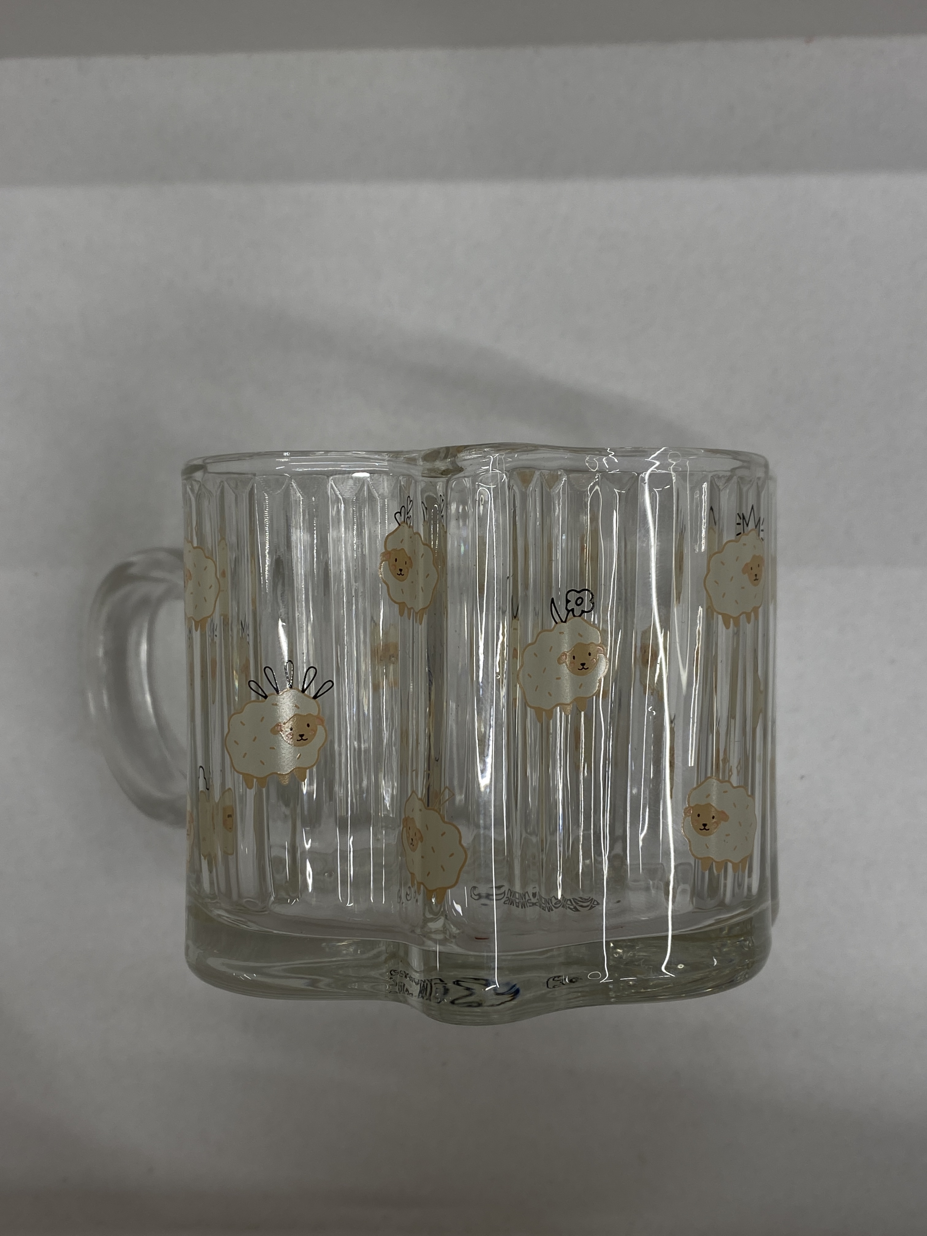 Фотография покупателя товара Кружка стеклянная «Барашки», 260 мл - Фото 10