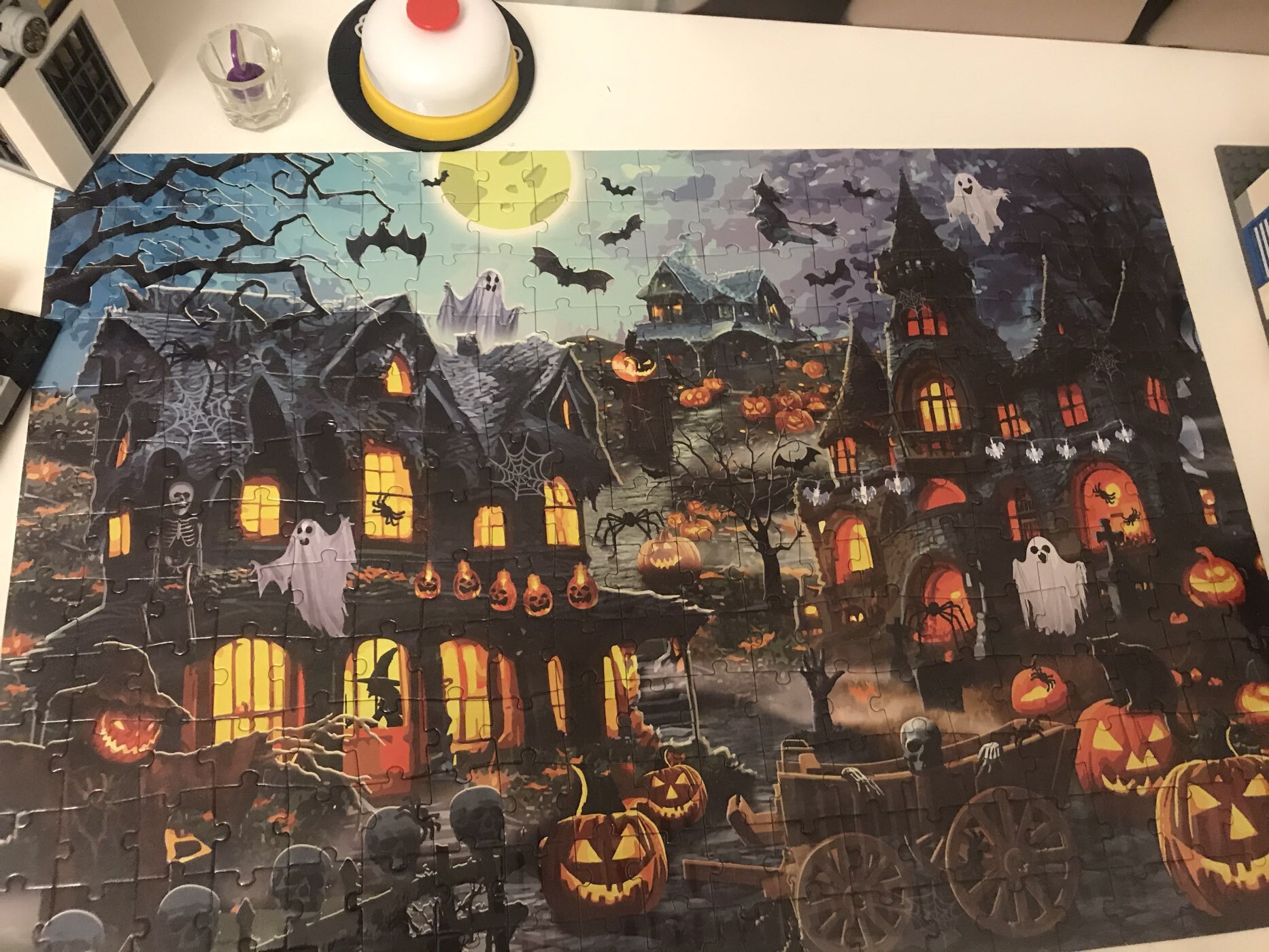 Фотография покупателя товара Пазл светящийся в темноте «Ночь ужасов», 260 деталей - Фото 2