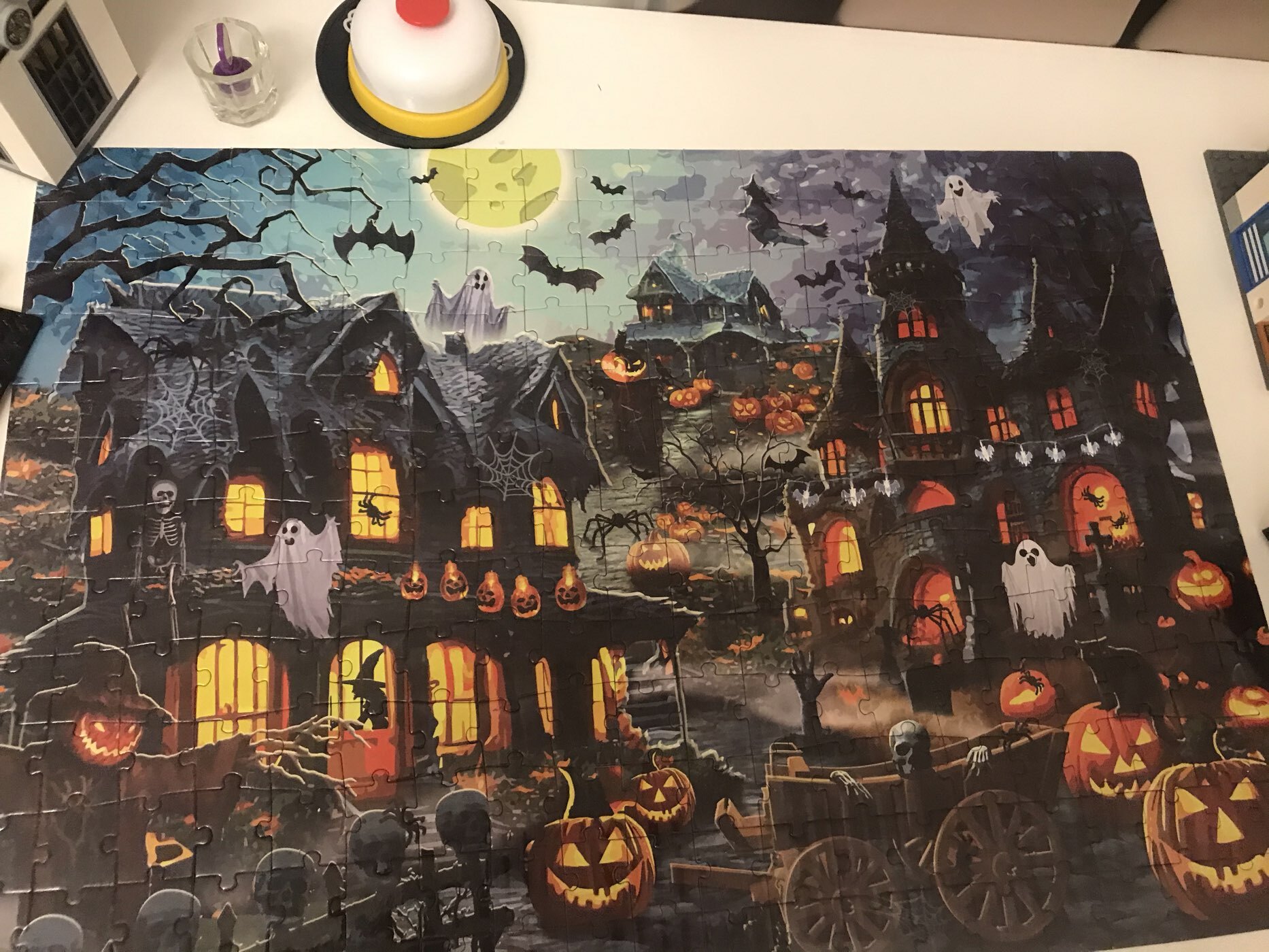 Фотография покупателя товара Пазл светящийся в темноте «Ночь ужасов», 260 деталей - Фото 1