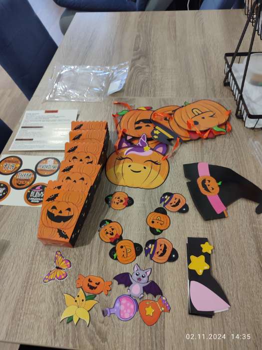 Фотография покупателя товара Гирлянда на ленте на Хэллоуин, фотобутафория, игра «Кошмарно веселый Хэллоуин». - Фото 2