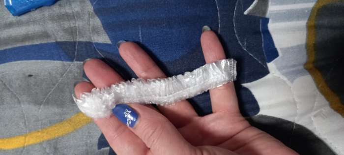 Фотография покупателя товара Набор пакетов для сохранения свежести продуктов с резинкой, Ø до 37 см, 50 шт. - Фото 6