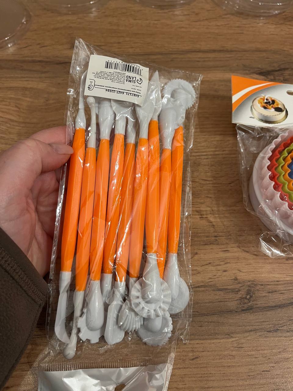 Фотография покупателя товара Стеки для моделирования кондитерских украшений Доляна, 10 шт., пластик, МИКС - Фото 6