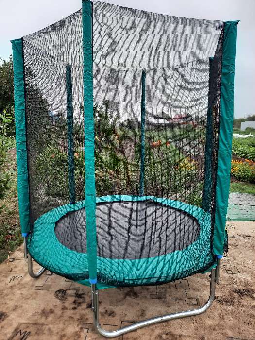 Фотография покупателя товара Батут с защитной сеткой Trampoline 6, d=180 см - Фото 1