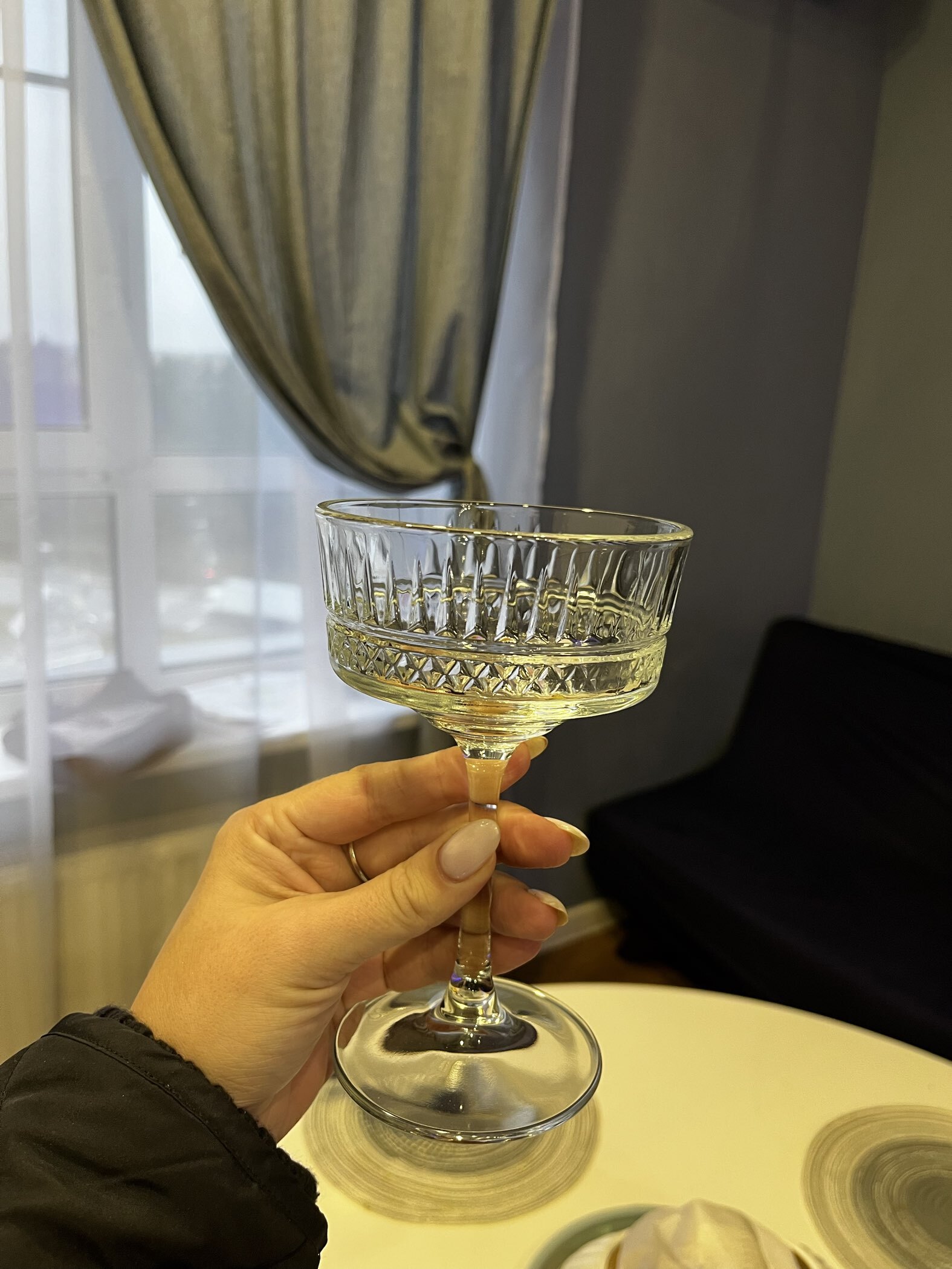 Фотография покупателя товара УЦЕНКА Набор фужеров для шампанского Elysia, 260 мл, 4 шт - Фото 1