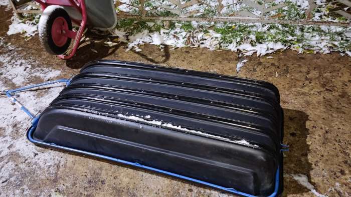 Фотография покупателя товара Сани волокуши CenterPlast 1450 "Стандарт" с накладками, 150 х 71 х 26 см - Фото 2