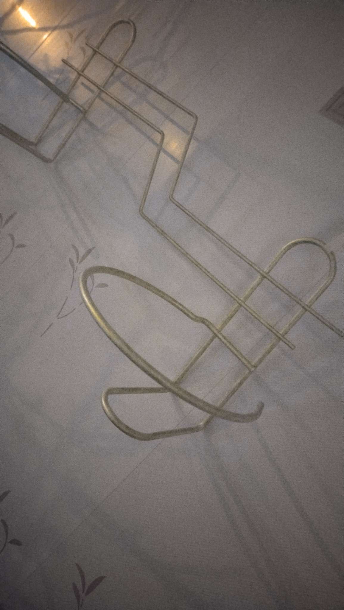 Фотография покупателя товара Подвес для кашпо, настенный, на 2 горшка, d=16 см, чёрный, «Волна - 2» - Фото 1