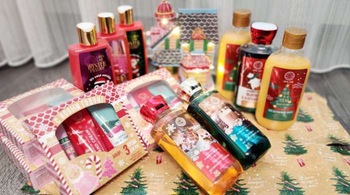 Фотография покупателя товара Гель для душа URAL LAB, 300 мл, аромат апельсинового пирога, Новый Год - Фото 2