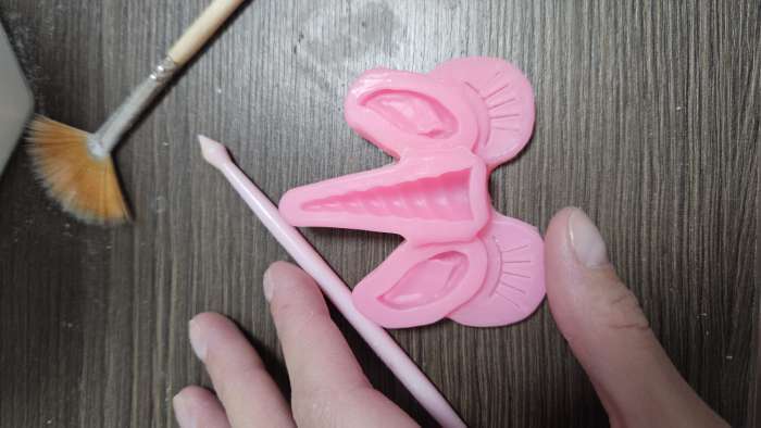 Фотография покупателя товара Молд Доляна «Взгляд единорога», силикон, 6.5×6.5 см, розовый - Фото 1