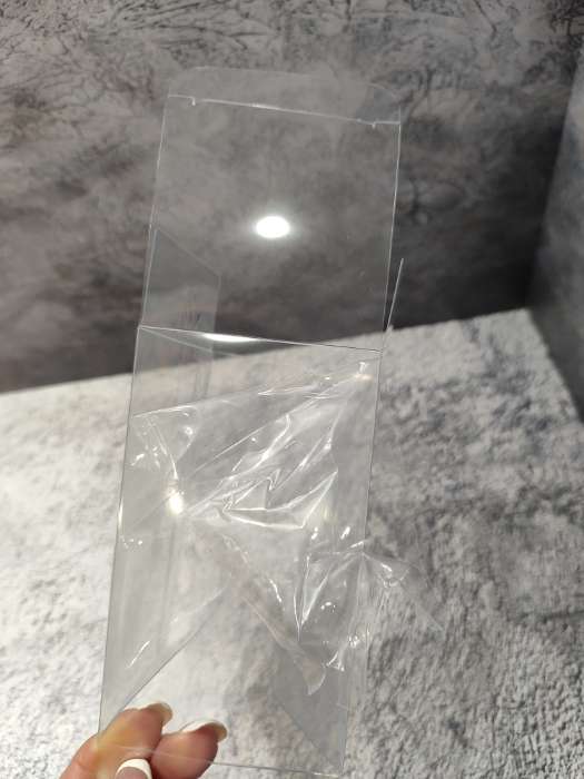 Фотография покупателя товара Складная коробка из PVC 10×10×10 см - Фото 5