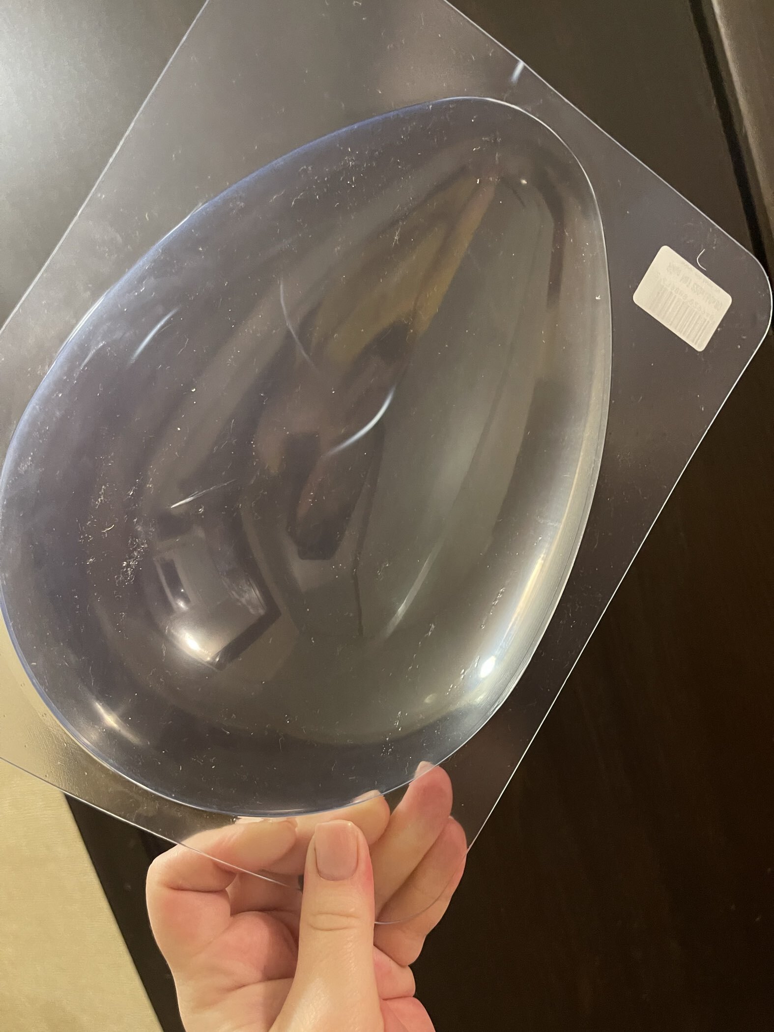 Фотография покупателя товара Форма для шоколада и конфет «Яйцо», 22×16×8 см, пластик, прозрачная - Фото 6