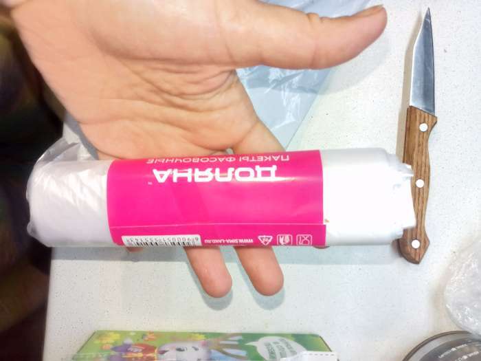 Фотография покупателя товара Пакеты фасовочные в рулоне Доляна «Стандарт», 17×28 см, 100 шт., 8 мкм - Фото 1